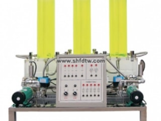 三容液位流量控制实验装置 液位检测与控制实验装置 三容水箱控制系统实验设备 过程控制实训系统