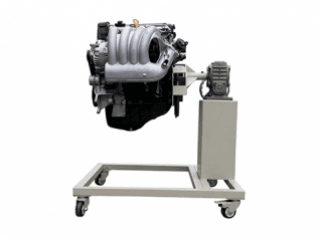 汽油发动机附翻转架