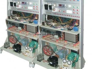 三种制冷压缩机比较实训装置 制冷压缩机性能测试实训装置 制冷压缩机性能实验装置