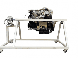 发动机拆装与维修翻转台架（带发动机） 柴油发动机拆装翻转台架 发动机维修翻转台架