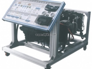 电动汽车空调和暖风实训台，电动汽车空调暖风实训装置，纯电动汽车，纯电动汽车空调实训台