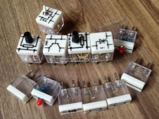 电工电子九孔板、模电数电元器件 