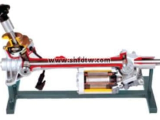 悬挂总成解剖模型，带A臂、驱动轴和盘式制动器,汽车解剖模型