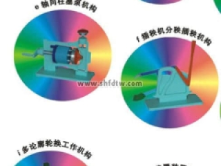机构运动模型,简图测绘模型,铝合金模型