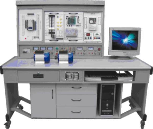 TWX-02B型PLC可编程控制器、单片机开发应用及变频调速综合实训装置(图1)
