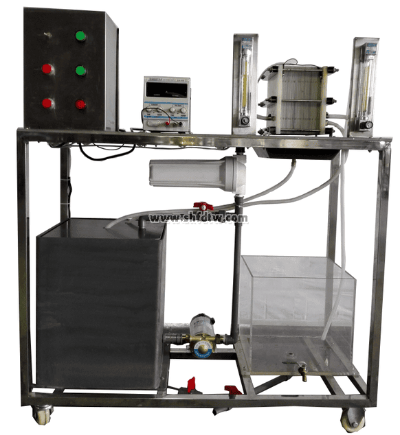 电渗析除盐实验装置(图1)