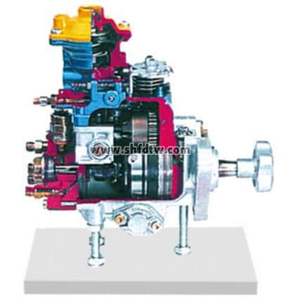 充压控制分配型喷射泵解剖模型(图1)