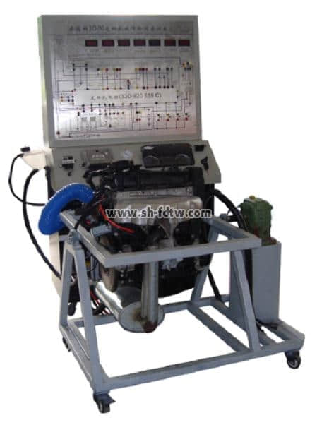 桑塔纳3000AYJ电控发动机拆装运行实训台(图1)