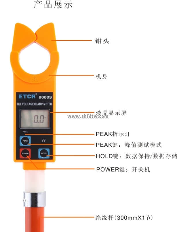 铱泰ETCR9000S高压钳形电流表(图1)