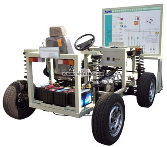 汽车电动动力系统实训平台(带变速器）(图1)