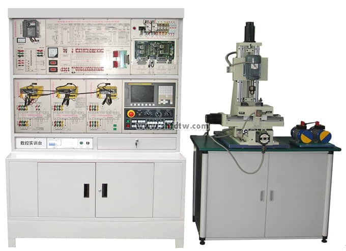 数控铣床电器控制与维修实验台（半实物）(图3)
