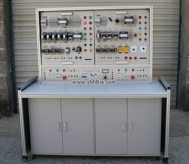 电气技能实训考核装置（车、铣床半实物）(图1)