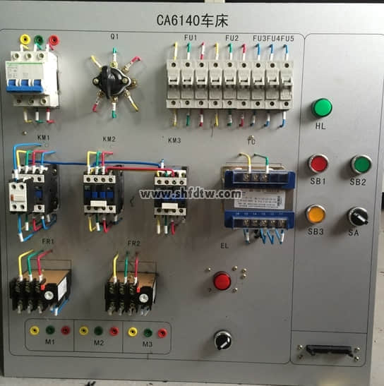 电气技能实训考核装置（车、铣床半实物）(图4)