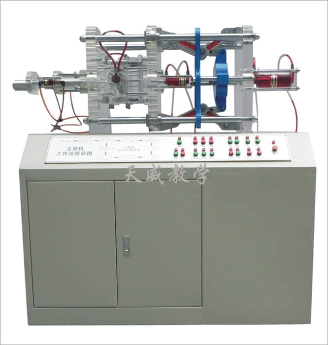 透明液压注塑机演示模型(图1)