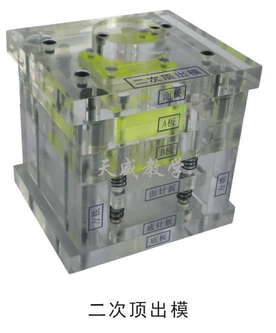 透明液压注塑机演示模型(图7)