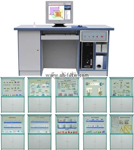 《机械工程制图》智能控制陈列柜(图8)