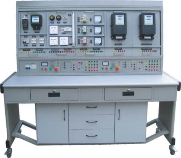 维修电工仪表照明实训考核装置(图1)