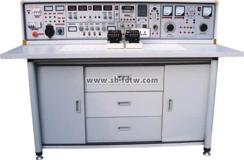 电工、电子、电拖（带直流电机）技能实训与考核实验室成套设备(图1)