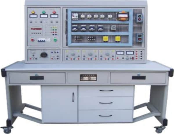 网孔型电力拖动·PLC·变频调速综合实训考核装置(图1)
