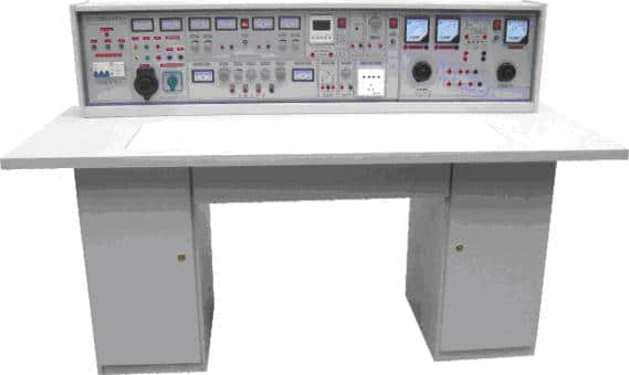 通用智能型电工、电子、电拖（带直流电机）三相调压实验台(图2)