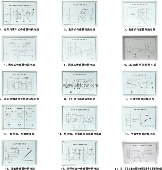 传感器教学实验台(图3)