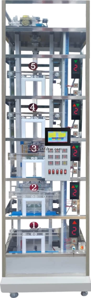 五层透明电梯实训装置(图2)