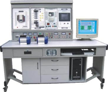 网络型PLC可编程控制器、变频调速及电气控制实验装置