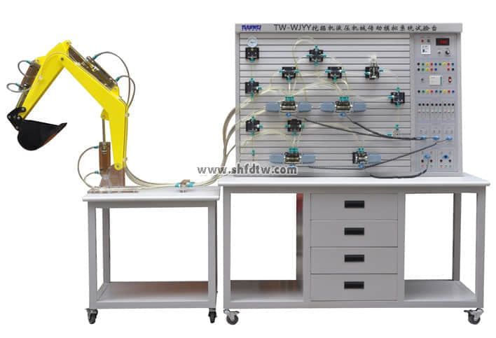 挖掘机液压机械传动模拟系统试验台(图1)