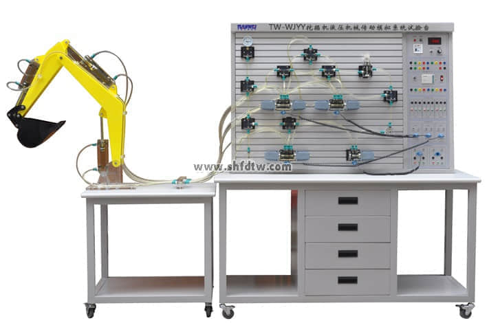 挖掘机液压机械传动模拟系统试验台