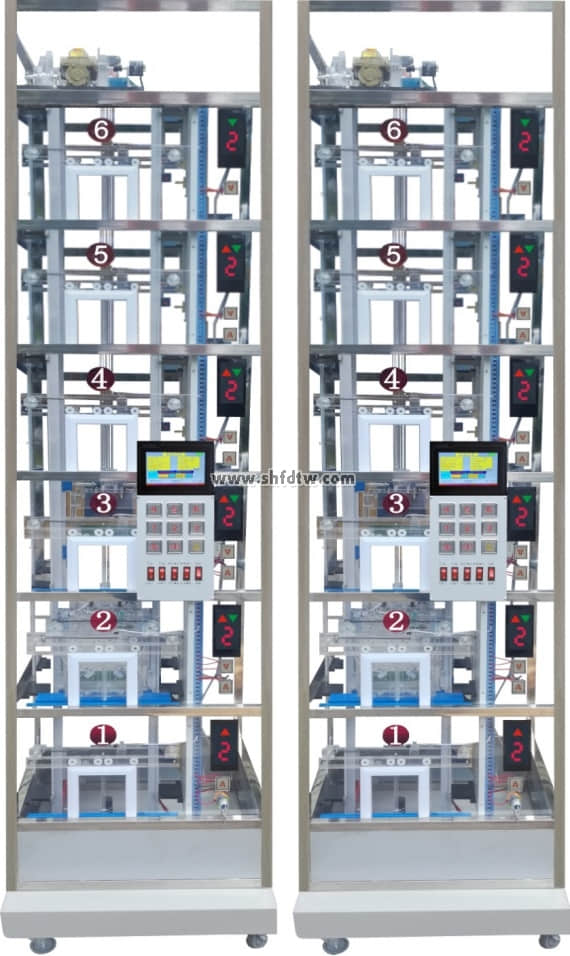 双联六层透明电梯实训装置