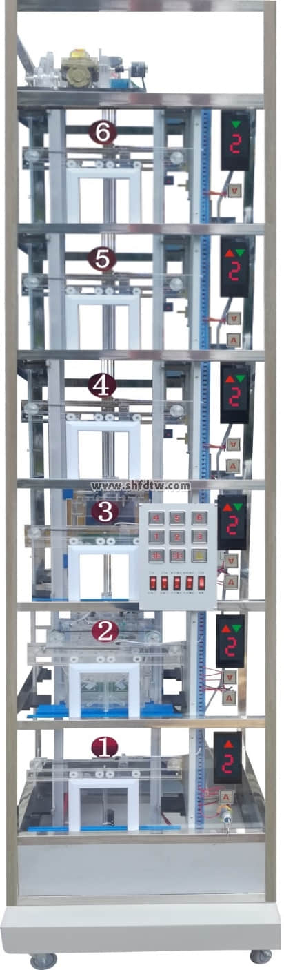 透明六层电梯实训装置教学实验室设备模型