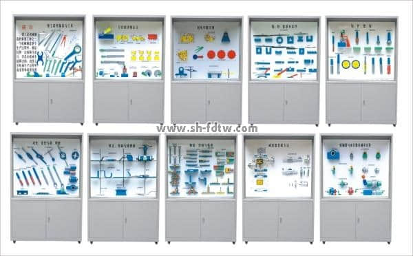 钳工工艺学示教陈列柜