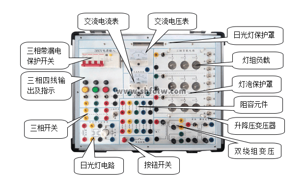 交流电路实验箱