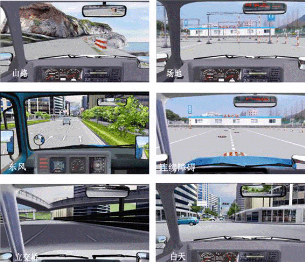 汽车驾驶模拟器,学汽车练习台,模拟驾驶机,模拟驾驶系统(图4)