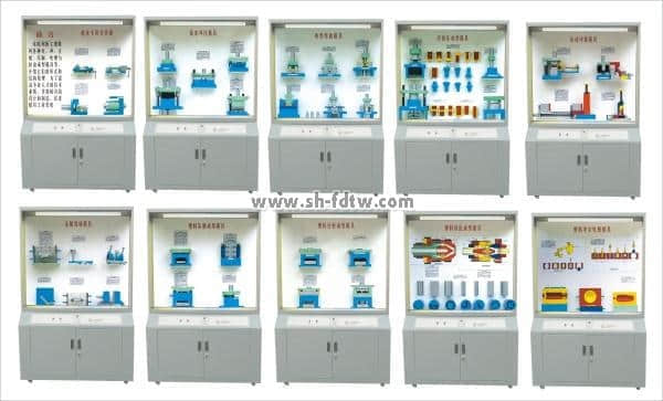 模具CD解说陈列柜,示教陈列柜,机械展示会(图5)