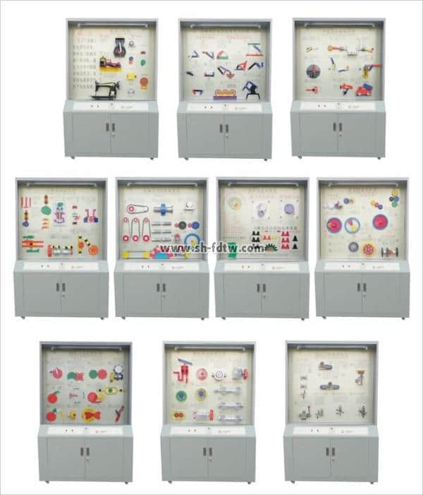 模具CD解说陈列柜,示教陈列柜,机械展示会(图9)