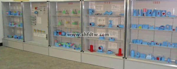 模具CD解说陈列柜,示教陈列柜,机械展示会(图11)