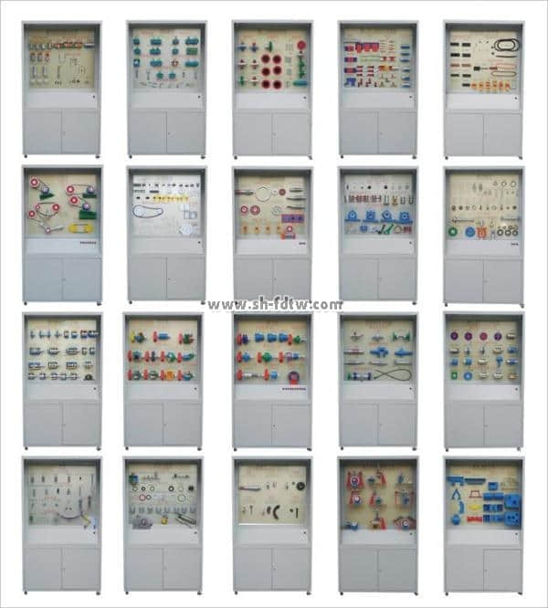 模具CD解说陈列柜,示教陈列柜,机械展示会(图12)