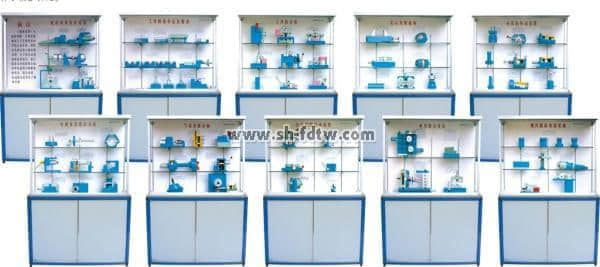 模具CD解说陈列柜,示教陈列柜,机械展示会(图16)