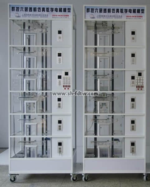 透明仿真电梯,双联电梯实验台,电梯教学模型(图5)