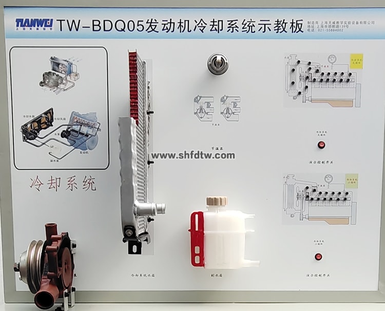 发动机冷却系统示教板(图2)