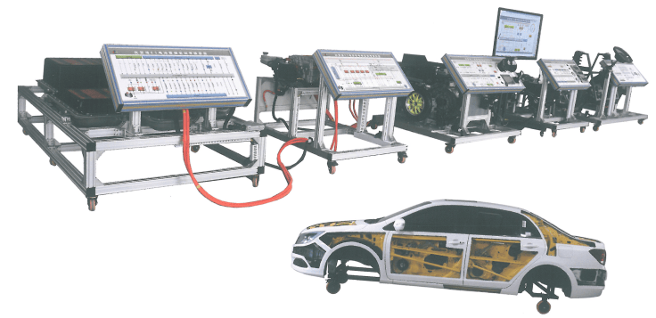 动力电池管理系统(BMS)实训台,新能源汽车实训台,动力电池管理系统智能实训台,动力电池组管理系统试验台(图1)
