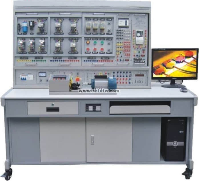 可编程控制器与变频器基础应用教学平台(图1)