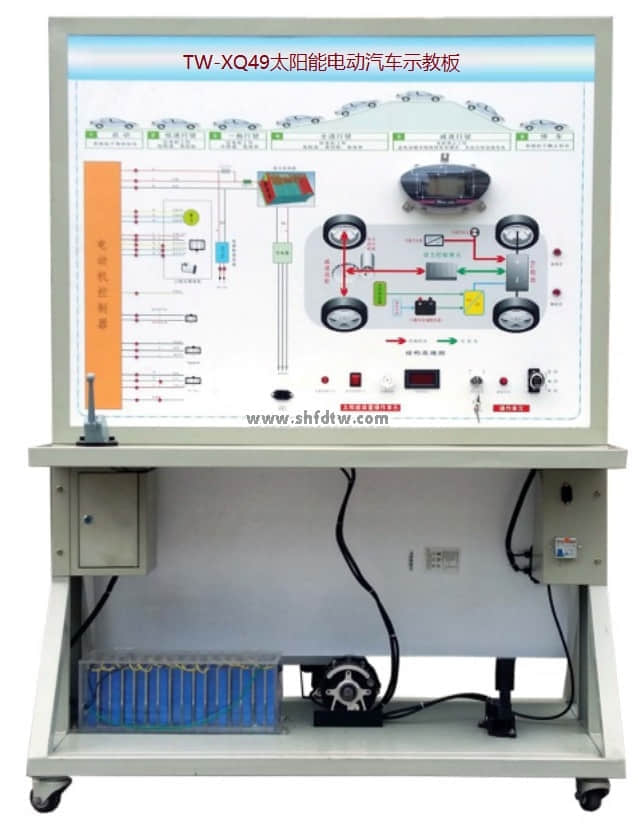 太阳能电动汽车示教板