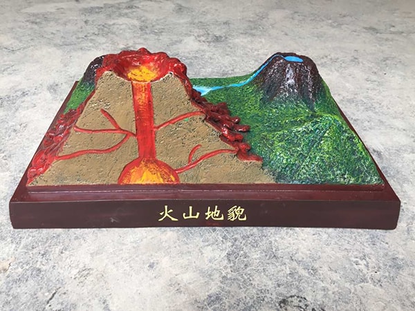 火山熔岩地貌(图1)