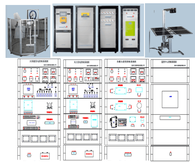 SHZR-2A型 风光互补发电实训系统
