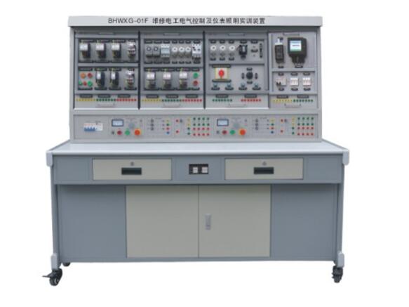 初级、中级维修电工考证技能实训装置(图1)