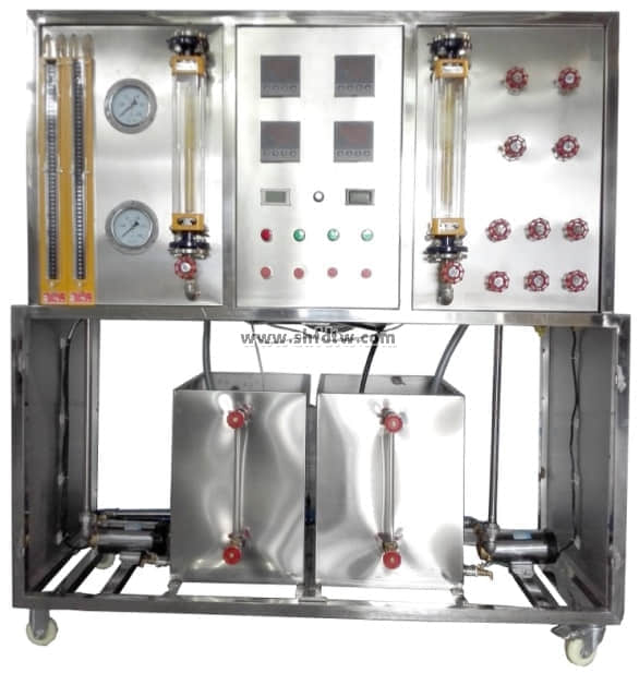 换热器教学设备,换热器综合实验台,换热器实验台(图1)
