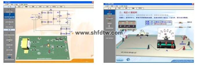 新能源汽车电工电子及电机驱动技术教学系统(图17)