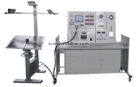 太阳能光伏并网发电教学实训台(图1)